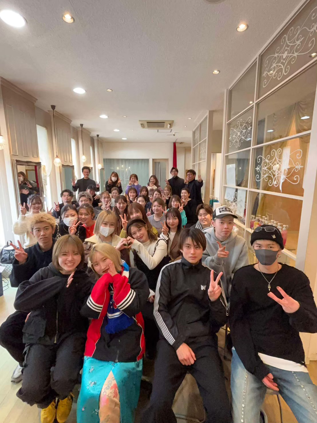 全員集合の記念写真